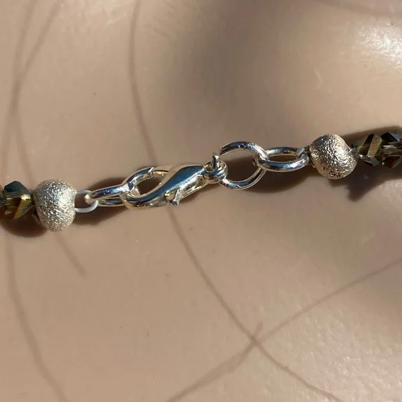 Genuine Quartz Multicolor Spike Necklace Each is OOAK - Picture 8 of 8